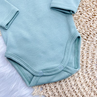 Conj. Body e Calça 100% Algodão Egípcio com Proteção UV50+ - Verde